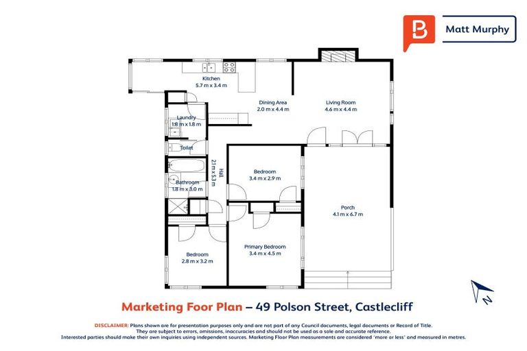 Photo of property in 49 Polson Street, Castlecliff, Whanganui, 4501