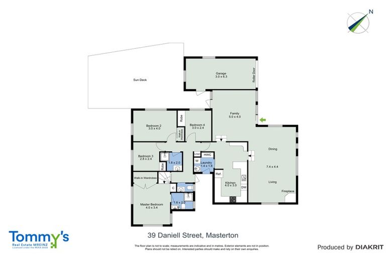 Photo of property in 39 Daniell Street, Solway, Masterton, 5810