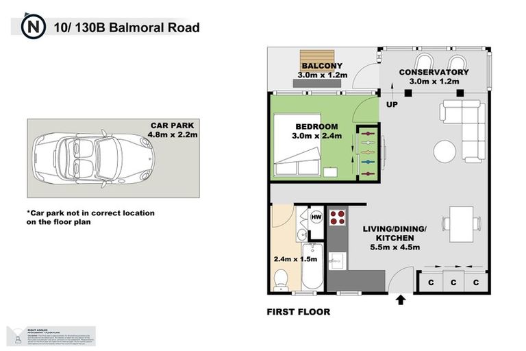 Photo of property in Balmoral Court, 2/130a Balmoral Road, Mount Eden, Auckland, 1024