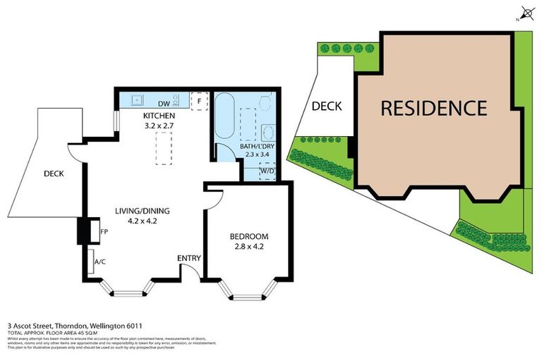 Photo of property in 3 Ascot Street, Thorndon, Wellington, 6011