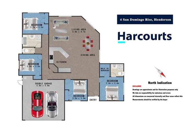 Photo of property in 4 San Domingo Rise, Henderson, Auckland, 0612