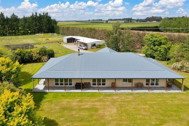 Photo of property in 2162 North Eyre Road, West Eyreton, Rangiora, 7475