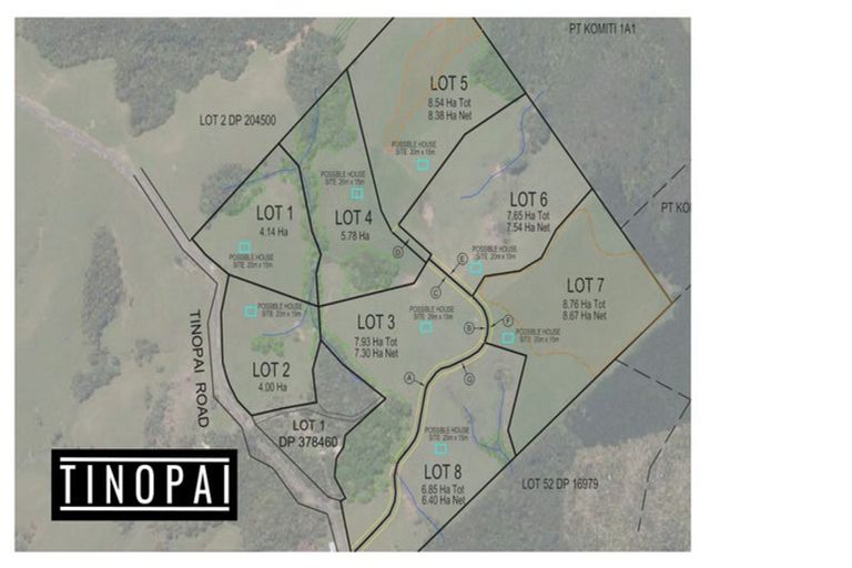 Photo of property in 1509 Tinopai Road, Tinopai, Matakohe, 0593