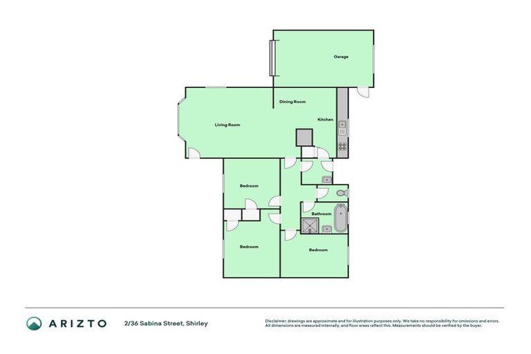 Photo of property in 2/36 Sabina Street, Shirley, Christchurch, 8013