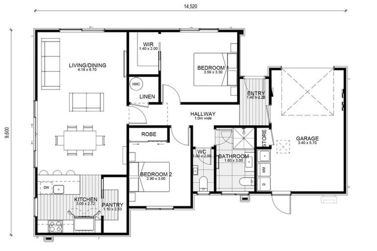 Photo of property in 43 Bastings Street, Kaiapoi, 7691