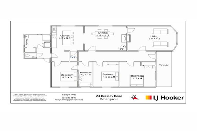 Photo of property in 24 Brassey Road, Saint Johns Hill, Whanganui, 4500