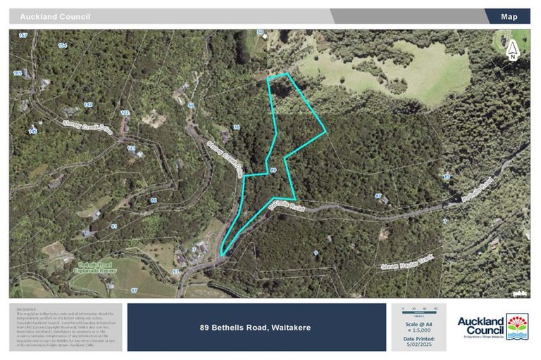 Photo of property in 89 Bethells Road, Waitakere, Auckland, 0782
