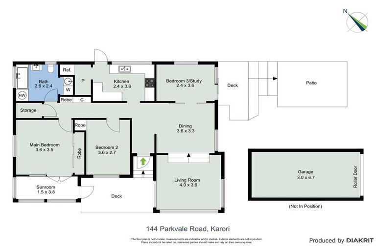 Photo of property in 144 Parkvale Road, Karori, Wellington, 6012