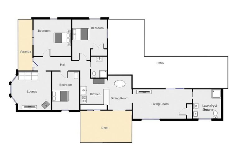 Photo of property in 20 Bell Street, Otaki, 5512