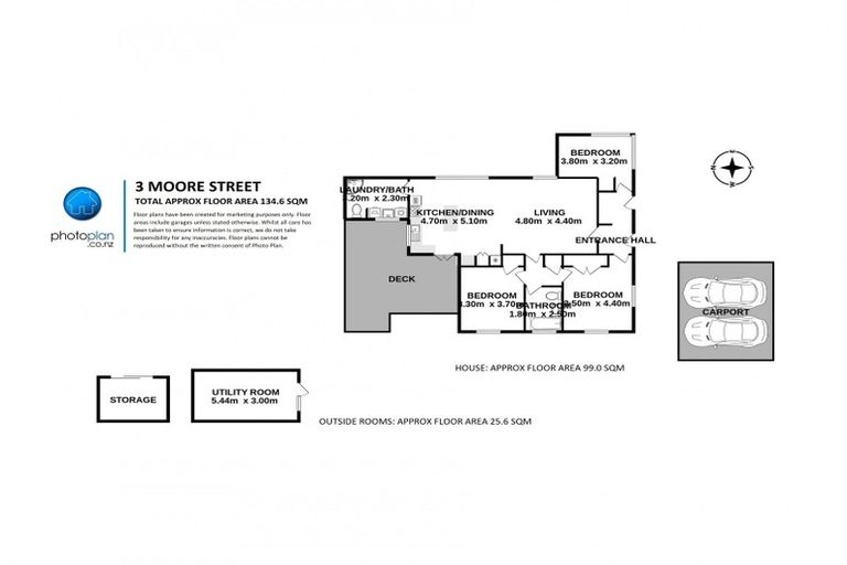 Photo of property in 3 Moore Street, Leamington, Cambridge, 3432