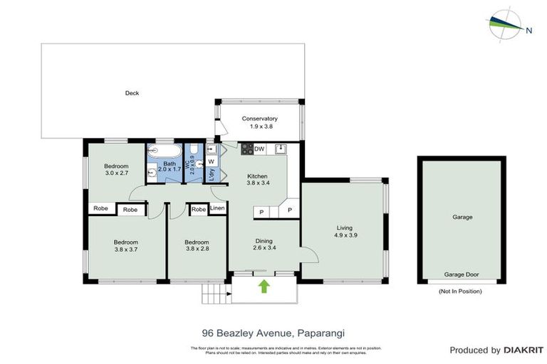 Photo of property in 96 Beazley Avenue, Paparangi, Wellington, 6037