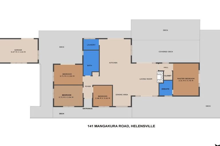 Photo of property in 141 Mangakura Road, Helensville, 0875