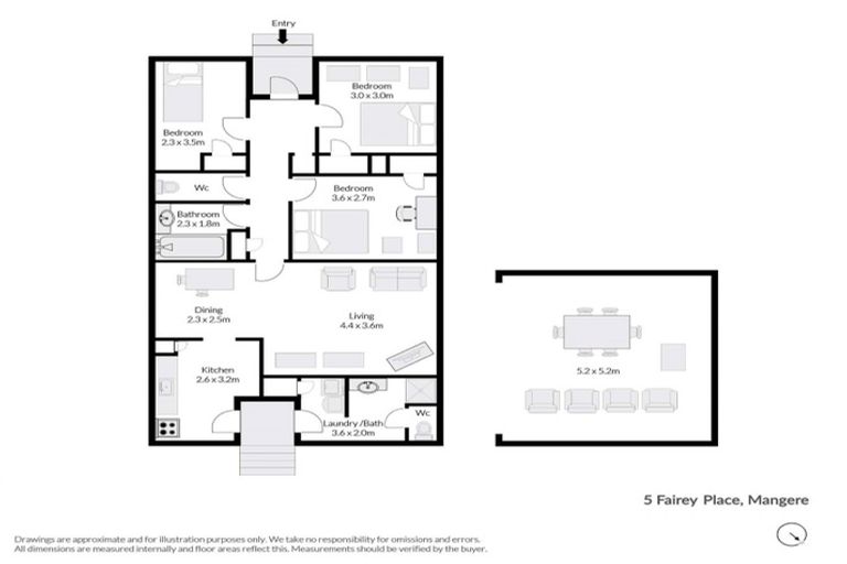 Photo of property in 5 Fairey Place, Mangere, Auckland, 2022