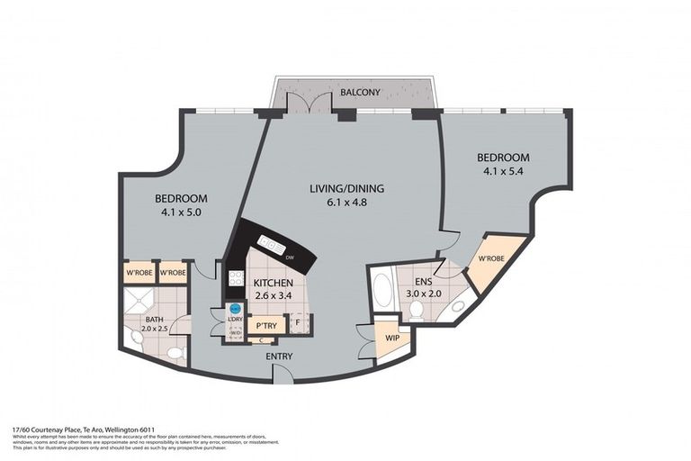 Photo of property in 17/60 Courtenay Place, Te Aro, Wellington, 6011