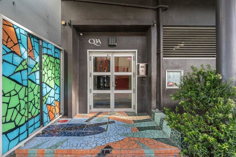 Photo of property in Qba Apartments, 2j/51 Webb Street, Mount Cook, Wellington, 6011