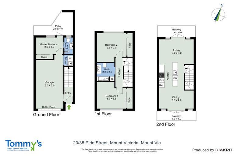 Photo of property in Pirie Street Townhouses, 20/35 Pirie Street, Mount Victoria, Wellington, 6011