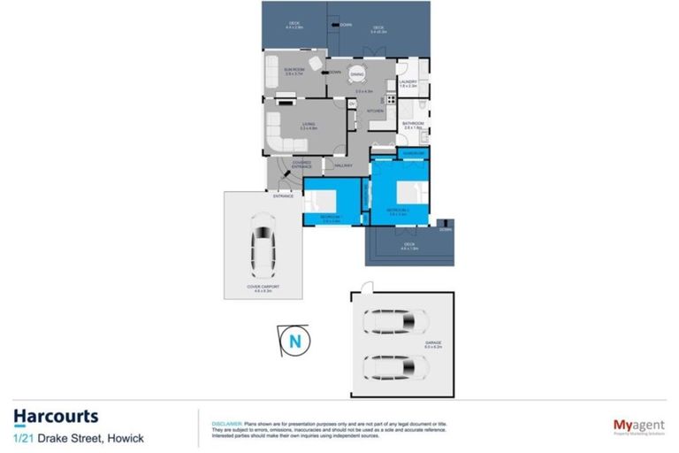 Photo of property in 1/21 Drake Street, Howick, Auckland, 2014