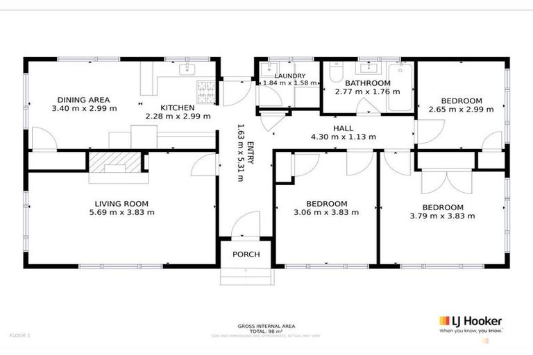 Photo of property in 36 Barnes Street, Glenwood, Timaru, 7910
