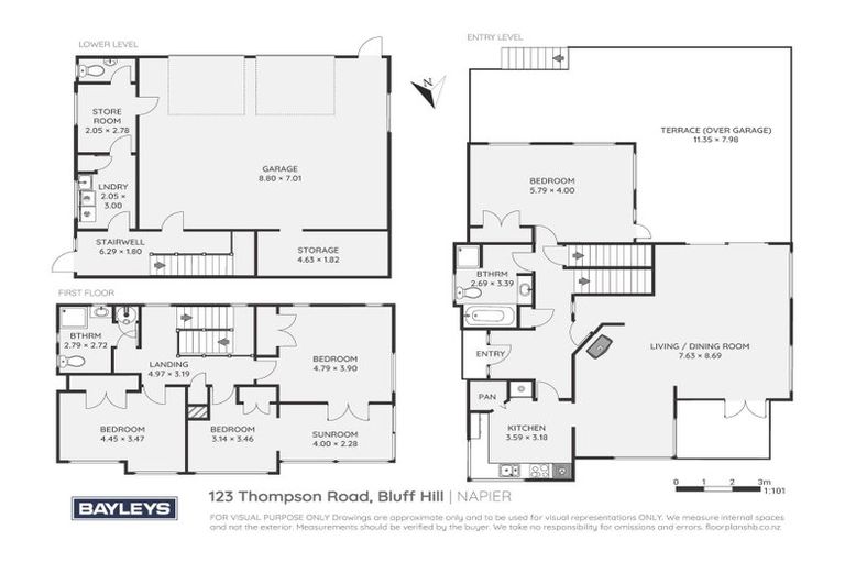 Photo of property in 123 Thompson Road, Bluff Hill, Napier, 4110