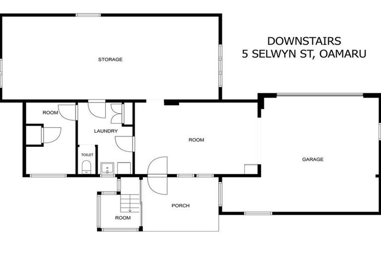 Photo of property in 5 Selwyn Street, South Hill, Oamaru, 9400