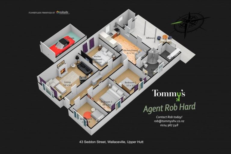 Photo of property in 43 Seddon Street, Wallaceville, Upper Hutt, 5018