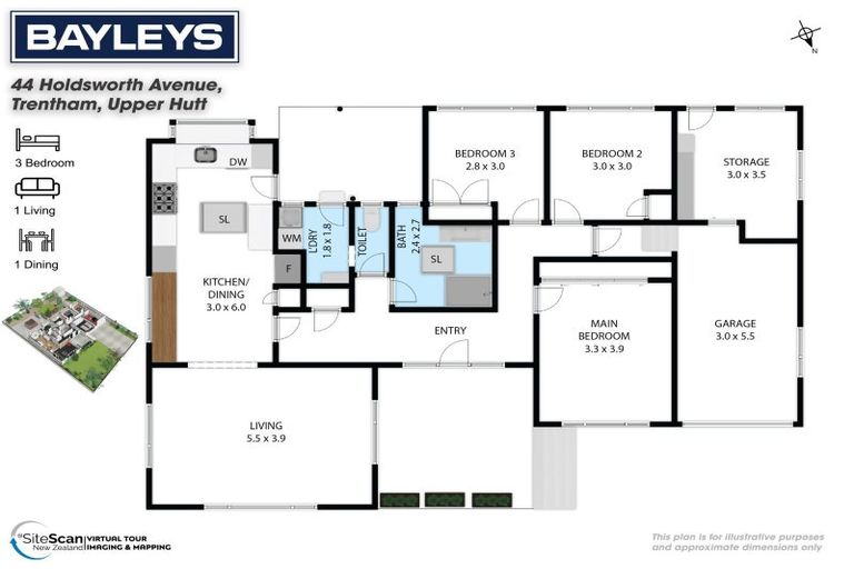 Photo of property in 44 Holdsworth Avenue, Trentham, Upper Hutt, 5018