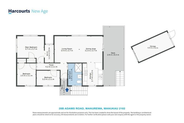 Photo of property in 20b Adams Road, Manurewa, Auckland, 2102