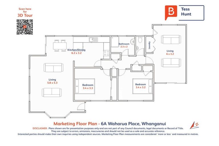 Photo of property in 6 Waharua Place, Tawhero, Whanganui, 4501