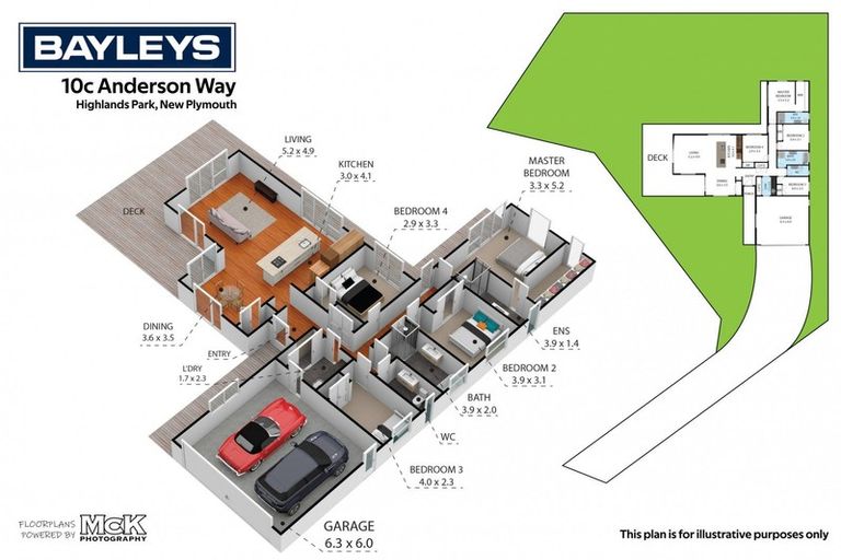 Photo of property in 10c Anderson Way, Highlands Park, New Plymouth, 4312