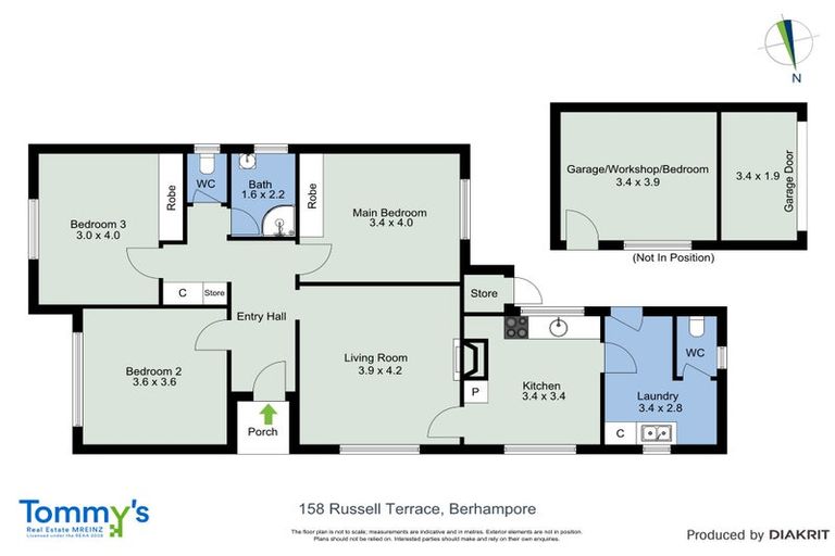 Photo of property in 158 Russell Terrace, Berhampore, Wellington, 6023