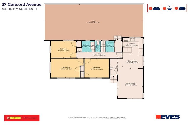 Photo of property in 37 Concord Avenue, Mount Maunganui, 3116