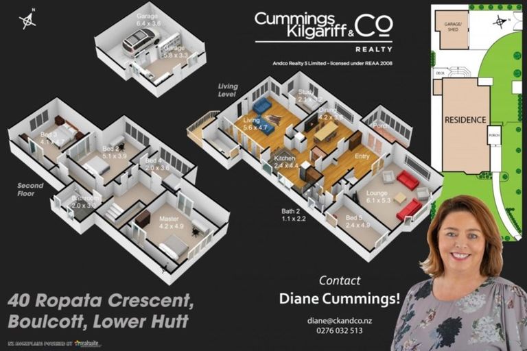 Photo of property in 40 Ropata Crescent, Boulcott, Lower Hutt, 5010