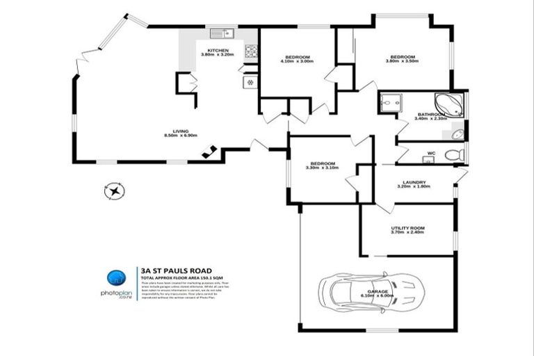 Photo of property in 3a Saint Pauls Road, Chartwell, Hamilton, 3210