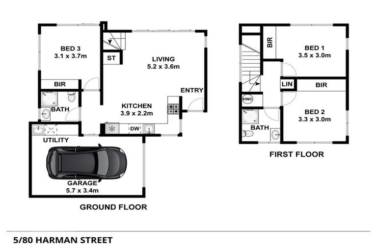 Photo of property in 5/80 Harman Street, Addington, Christchurch, 8024