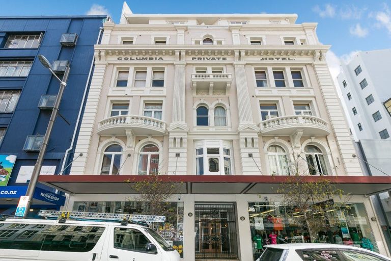 Photo of property in Columbia Apartments, 8/32 Cuba Street, Te Aro, Wellington, 6011