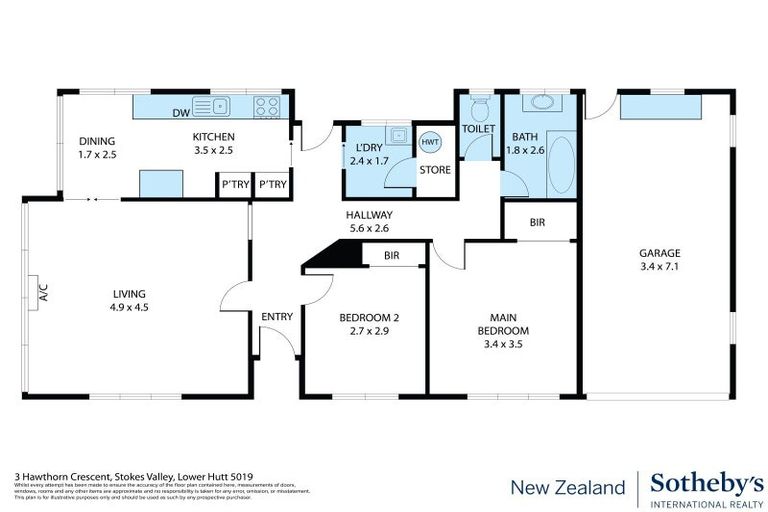 Photo of property in 3 Hawthorn Crescent, Stokes Valley, Lower Hutt, 5019