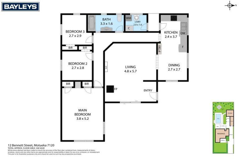 Photo of property in 12 Bennett Street, Motueka, 7120