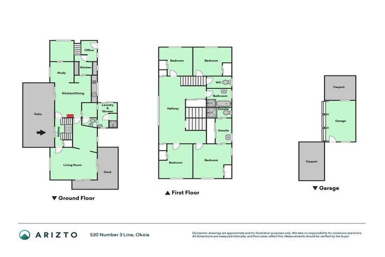 Photo of property in 520 No 3 Line, Okoia, Whanganui, 4582