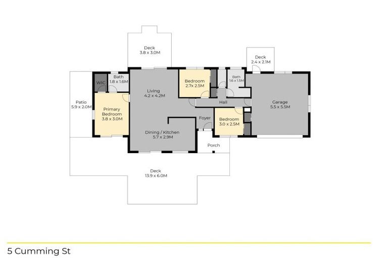 Photo of property in 5 Cumming Street, Okato, 4335