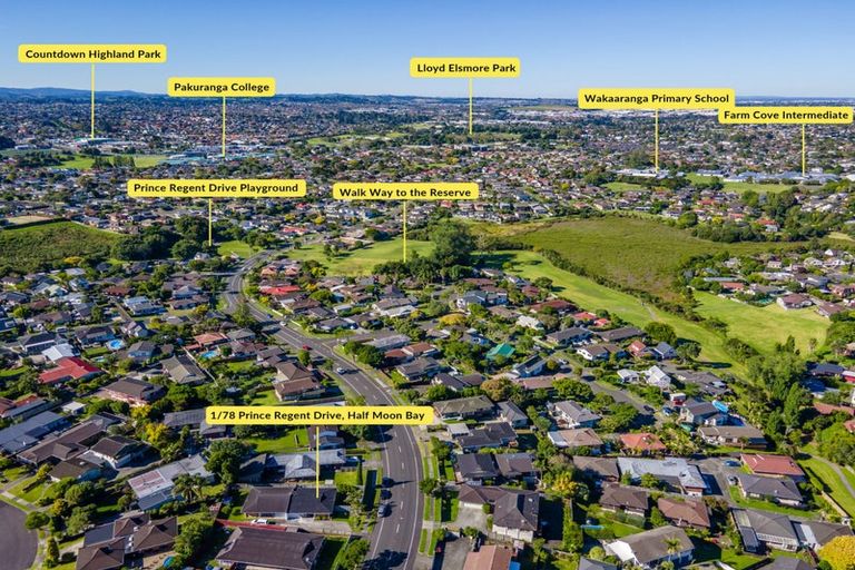 Photo of property in 1/78 Prince Regent Drive, Half Moon Bay, Auckland, 2012