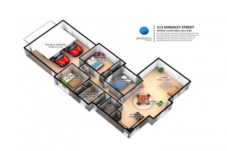 Photo of property in 113 Kingsley Street, Leamington, Cambridge, 3432