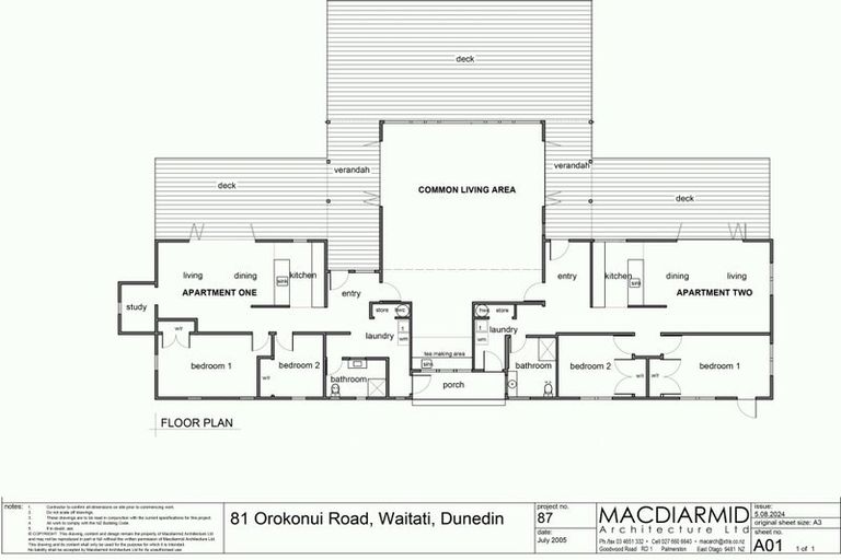 Photo of property in 81 Orokonui Road, Waitati, 9085