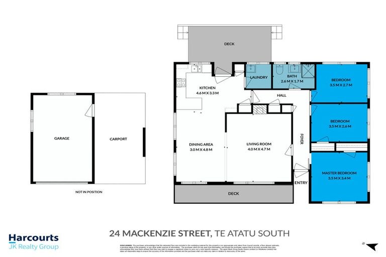 Photo of property in 24 Mackenzie Street, Te Atatu South, Auckland, 0610