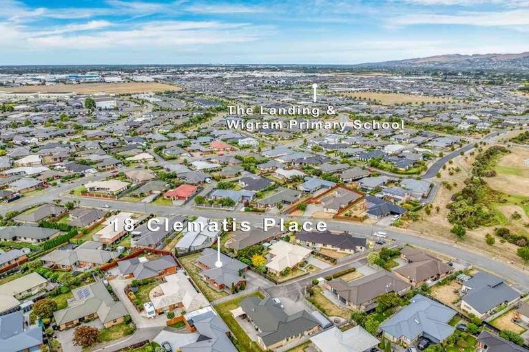 Photo of property in 18 Clematis Place, Wigram, Christchurch, 8042