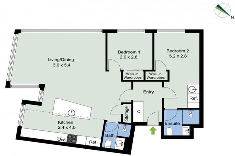 Photo of property in Vsp South, 301/168 Victoria Street, Te Aro, Wellington, 6011