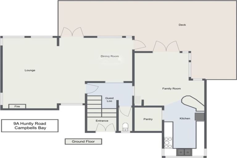 Photo of property in 9a Huntly Road, Campbells Bay, Auckland, 0630