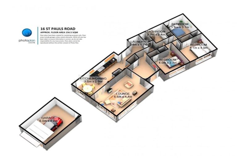 Photo of property in 16 Saint Pauls Road, Chartwell, Hamilton, 3210