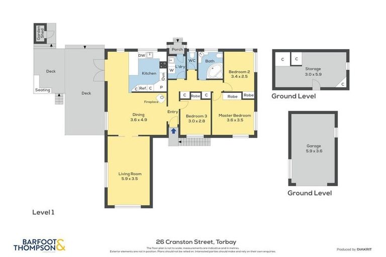 Photo of property in 26 Cranston Street, Torbay, Auckland, 0632