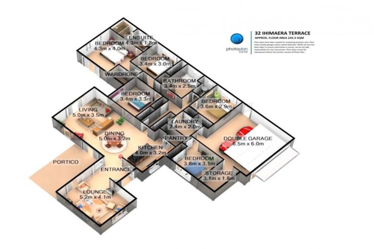 Photo of property in 32 Ihimaera Terrace, Leamington, Cambridge, 3432