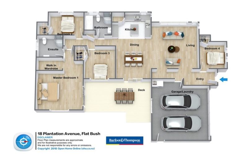 Photo of property in 18 Plantation Avenue, Flat Bush, Auckland, 2016